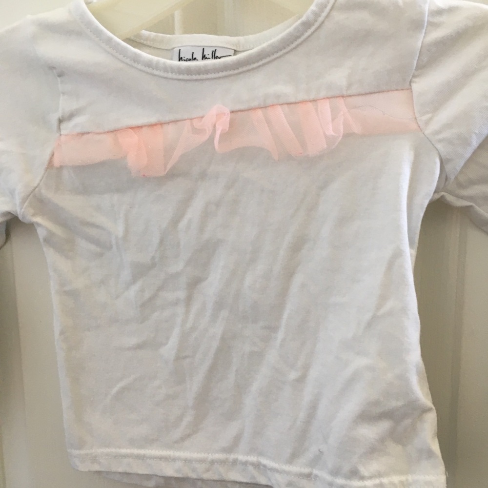 FINAL MARKDOWN Nicole Miller long sleeved tee 4t